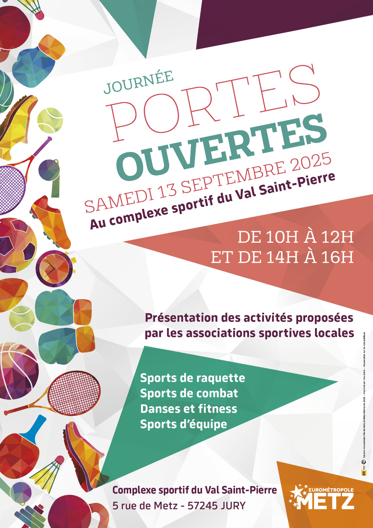 Portes ouvertes au complexe Sportif du Val Saint-Pierre