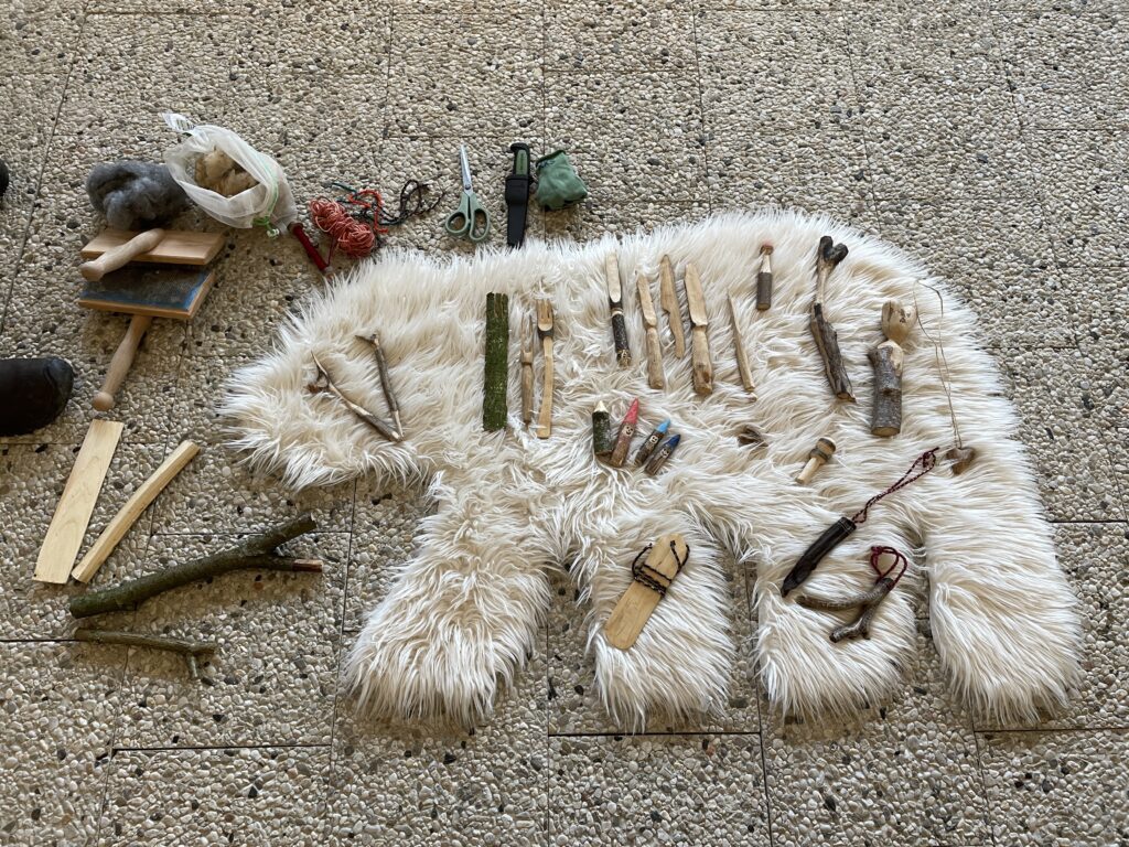Atelier de sculpture sur bois
