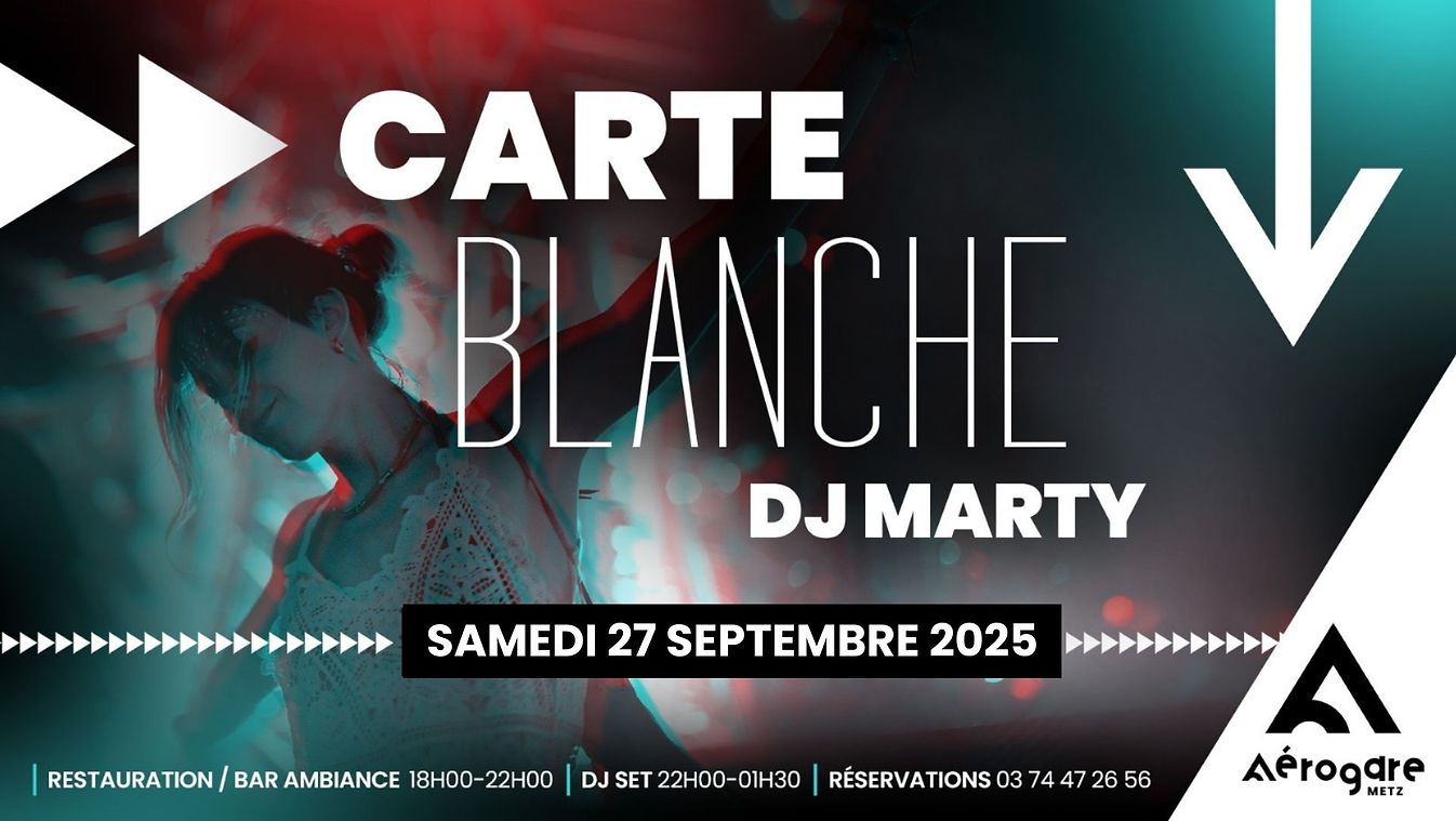 Carte Blanche DJ Marty