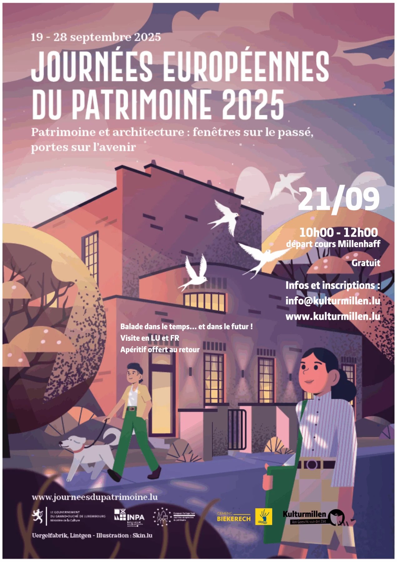 Walk through Time... and into the Future! (as part of the JEP)