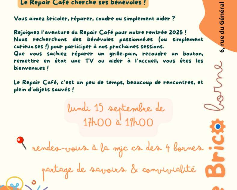 Réunion - Repair Café