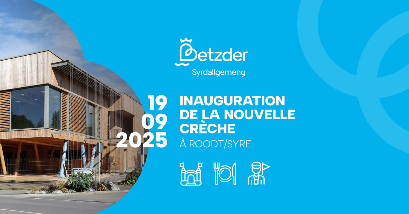 Inauguration de la nouvelle crèche