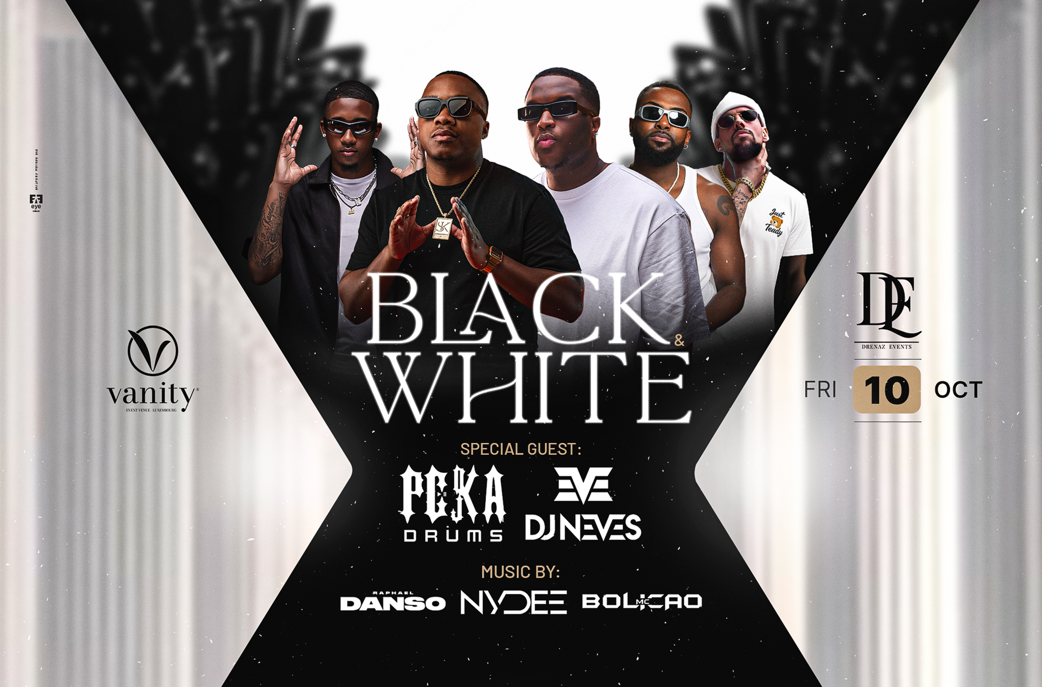 Peka & Neves - Exclusive Black & White Party at Vanity!