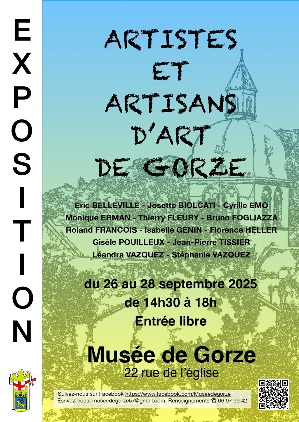 Exhibition at the Musée de Gorze