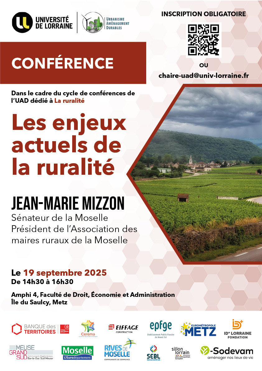 Enjeux actuels de la ruralité