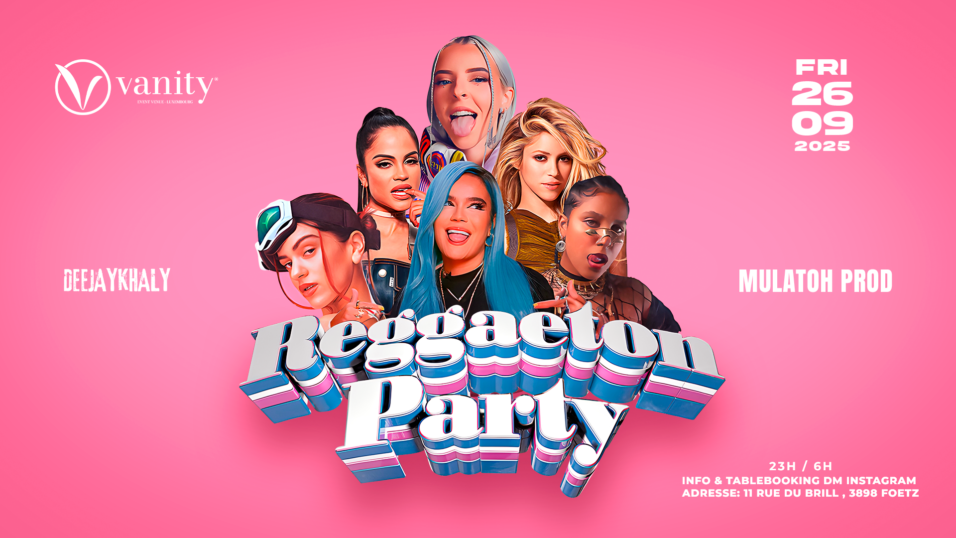 Soirée Reggaeton – Vanity Luxembourg