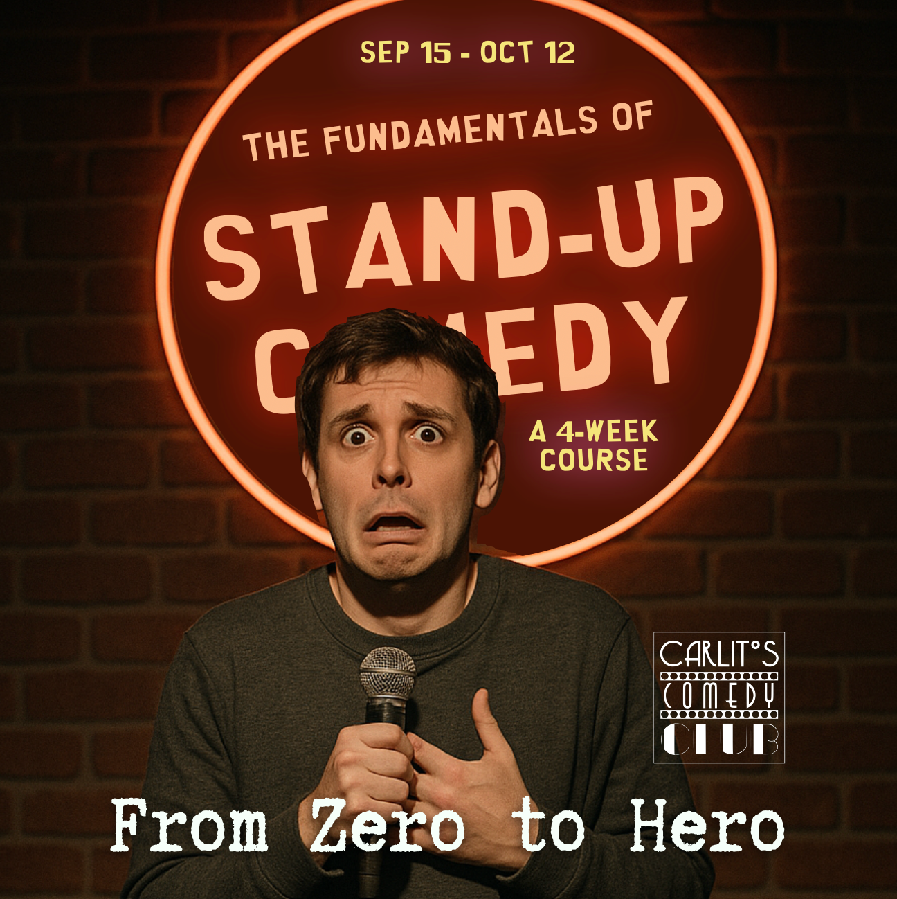 Les Fondamentaux du Stand-up Comedy : De Débutant à Héros - Formation de 4 Semaines