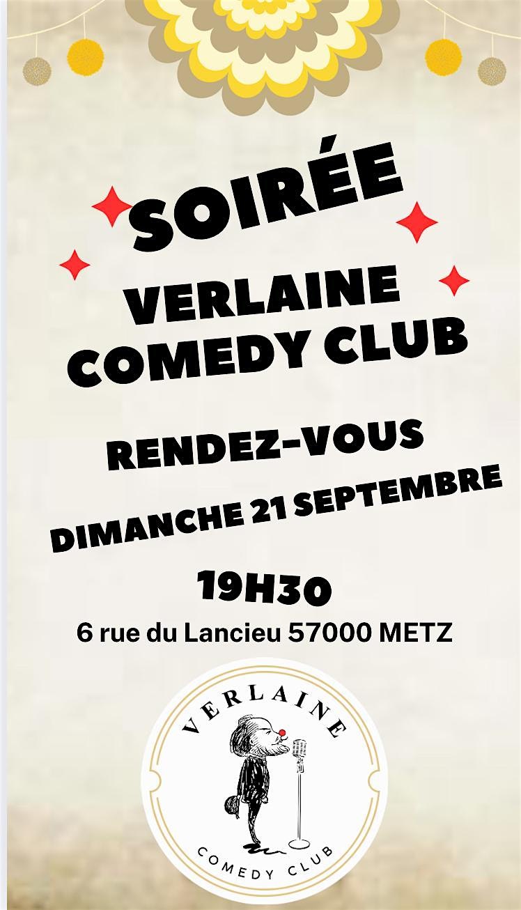 Verlaine Comedy Club dimanche 21 septembre