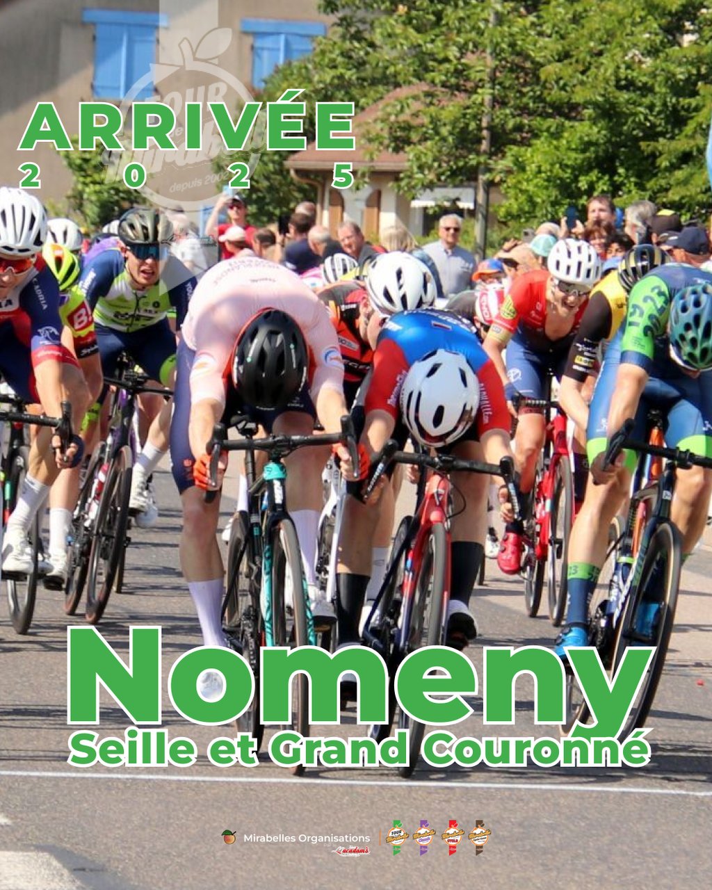 Arrival of the Tour de la Mirabelle
