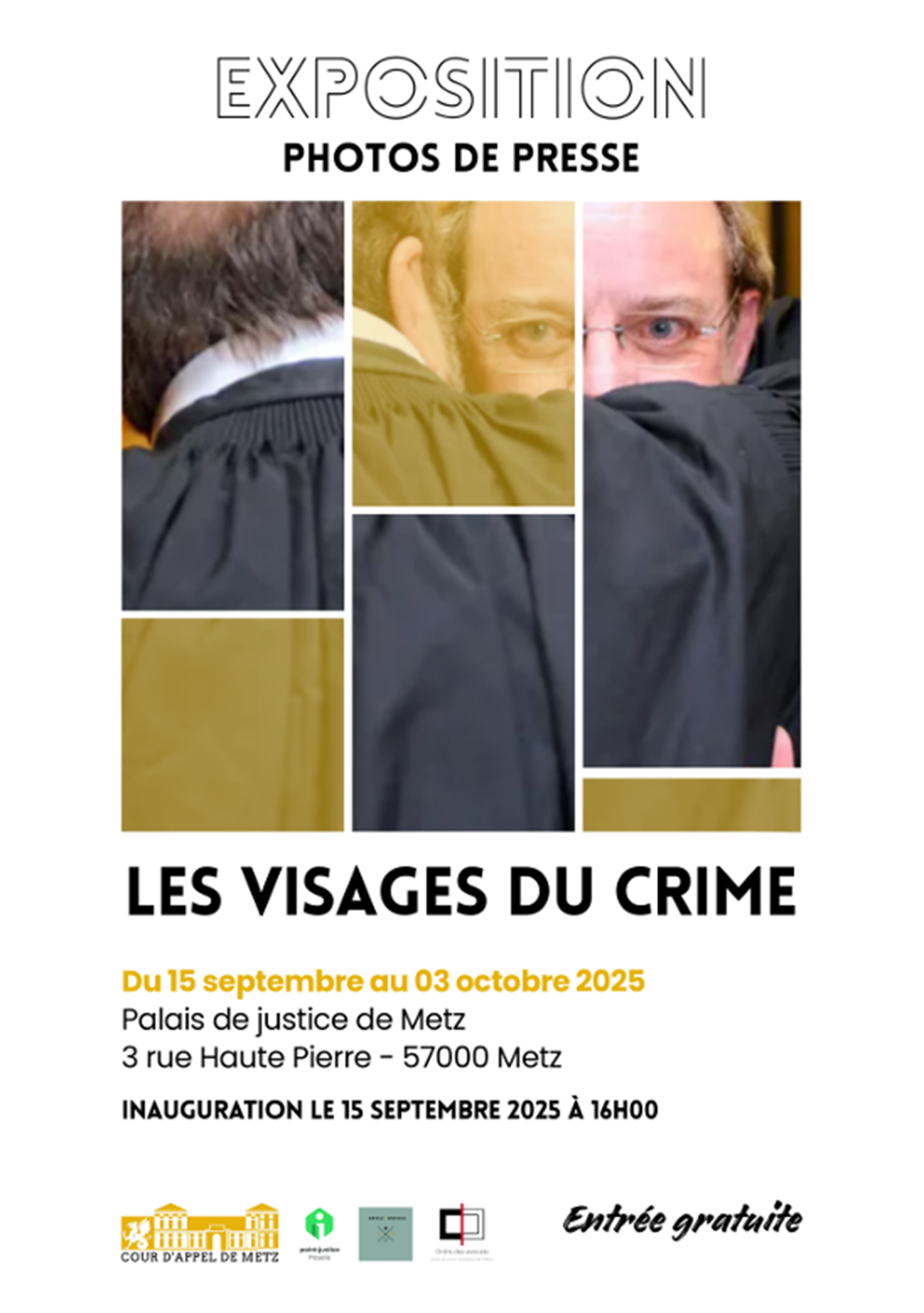 Exposition photographique - Les visages du crime