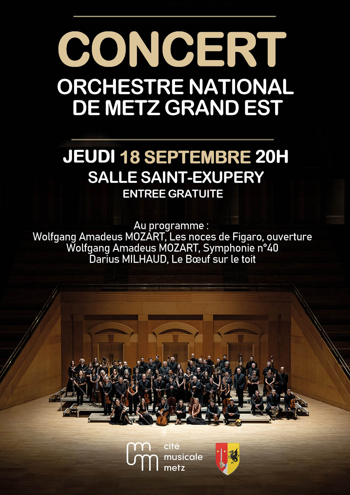 Concert Orchestre National de Metz Grand Est