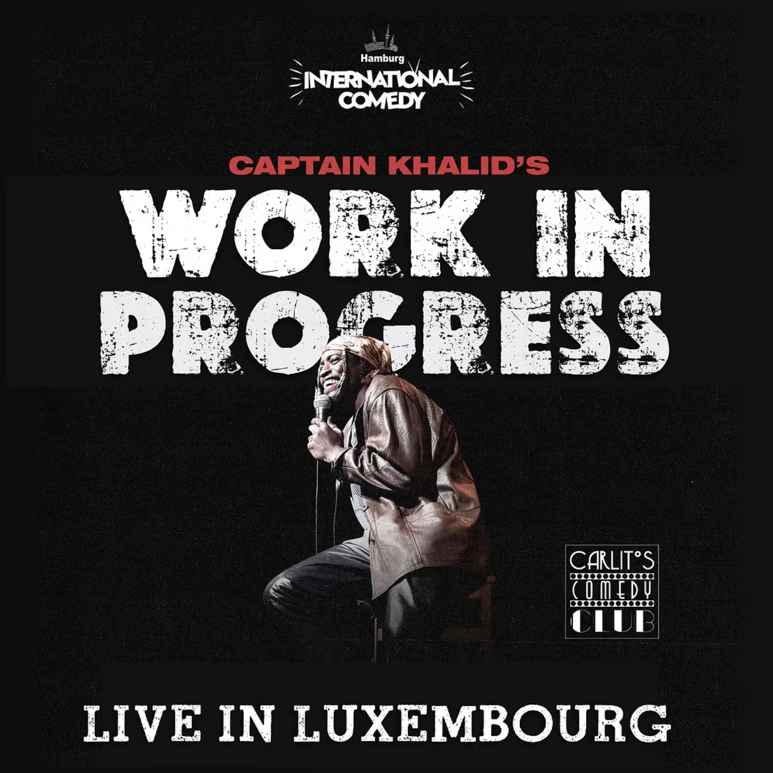 Captain Khalid's Work In Progress - English Stand-up Comedy in Luxembourg