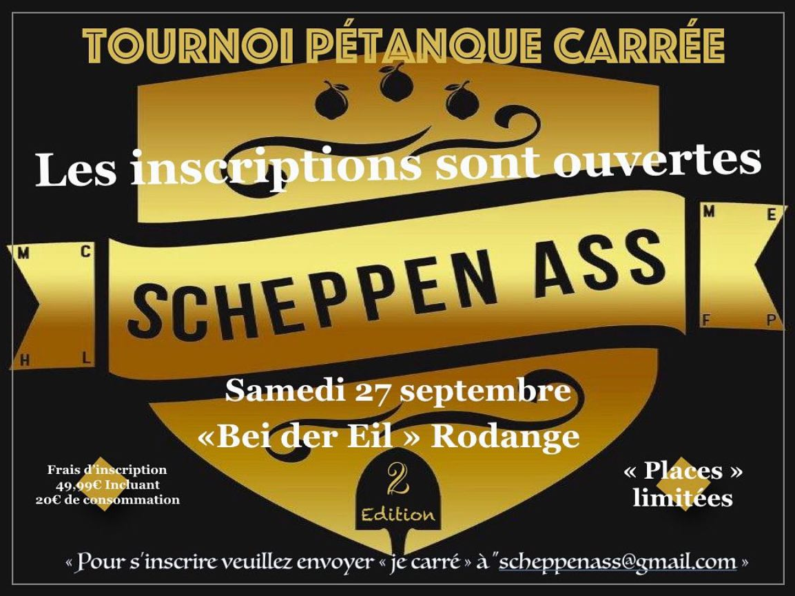 Tournoi de Pétanque Carrée