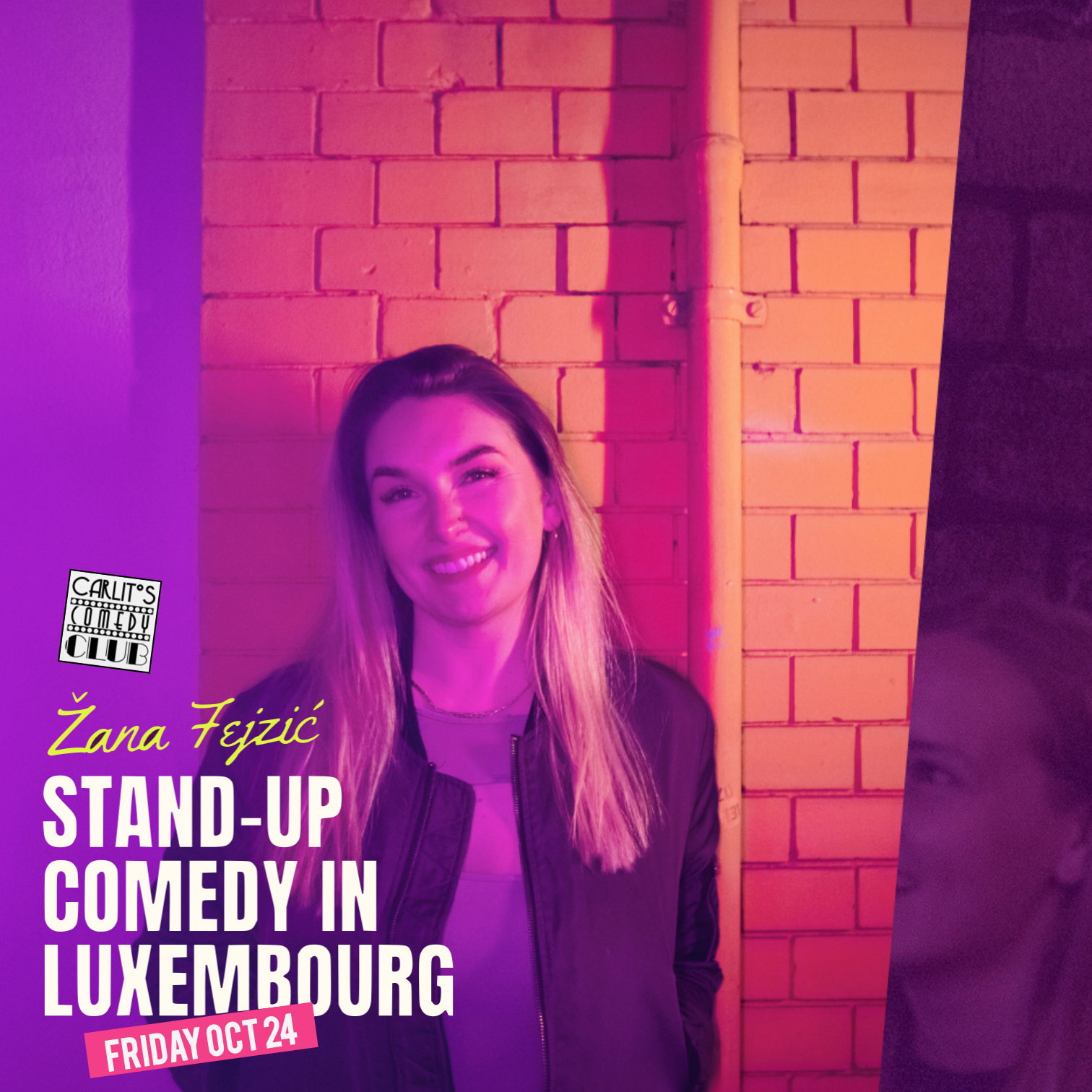 ŽANA FEJZIĆ in Luxembourg: New Material & Crowdwork - English Comedy