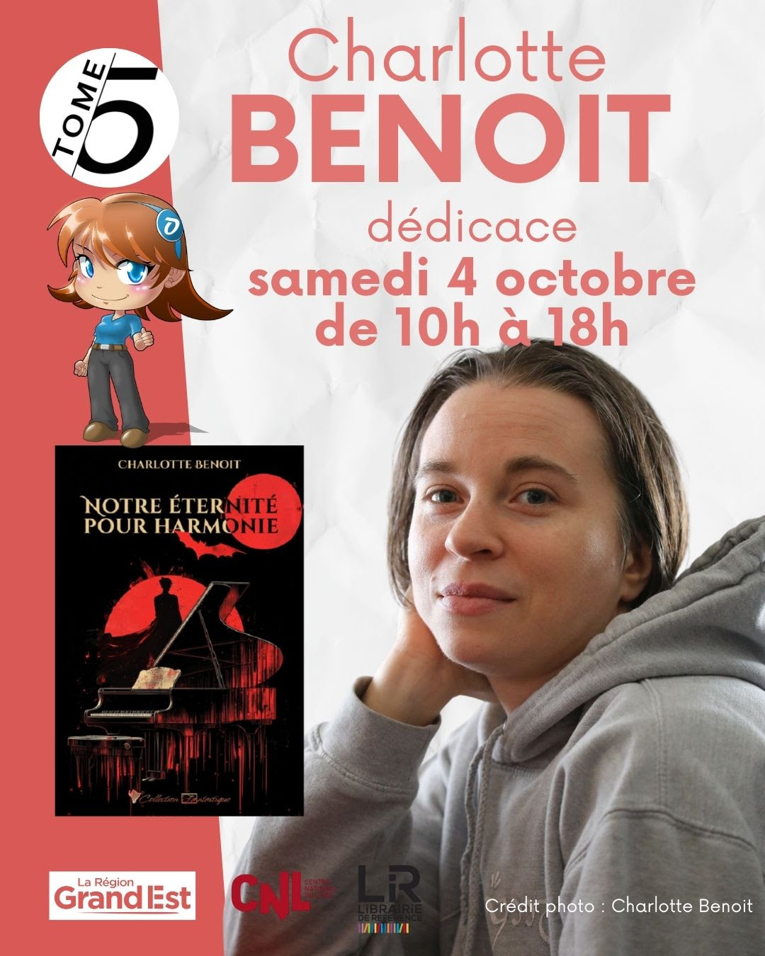 Dédicace Charlotte Benoit