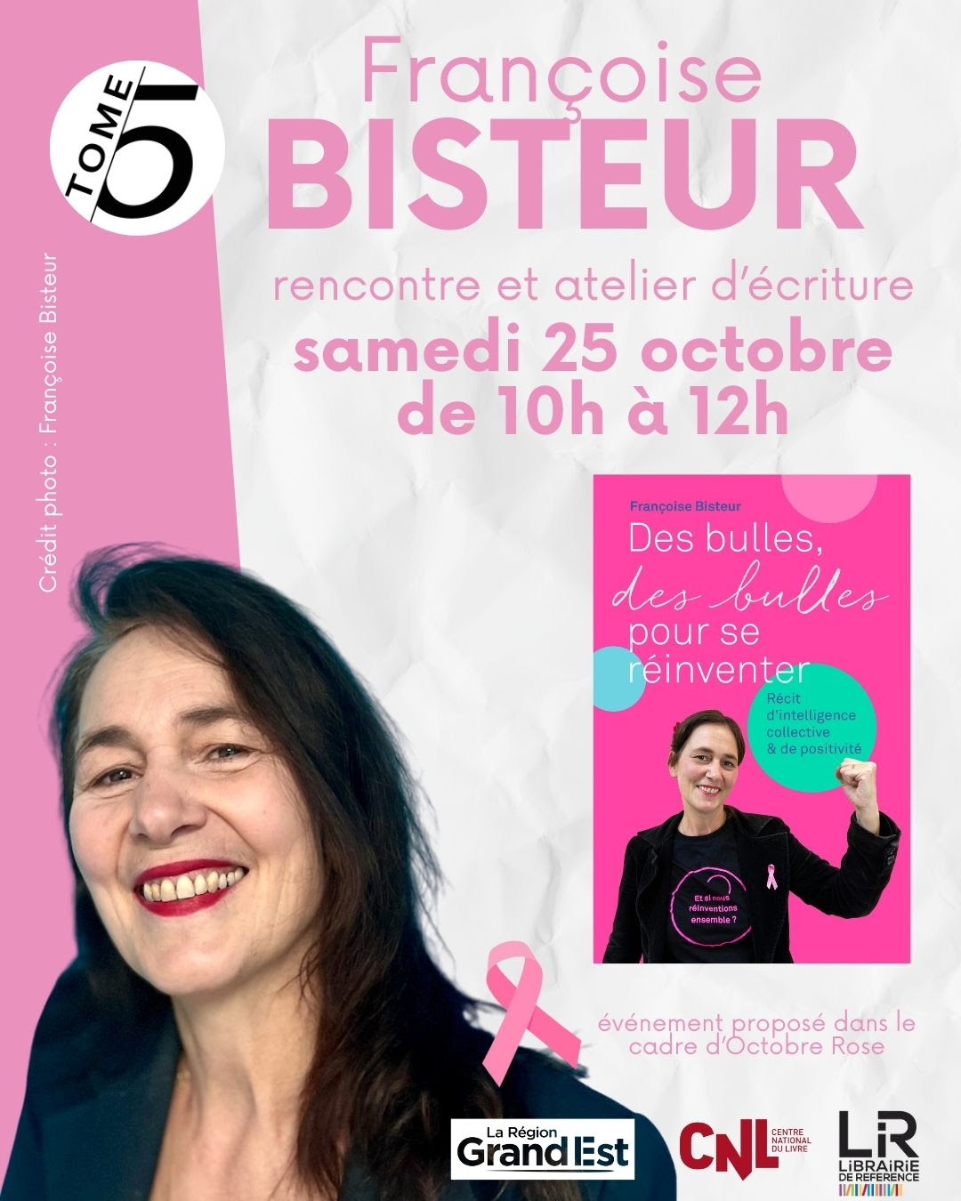 Meet and Writing Workshop with Françoise Bisteur