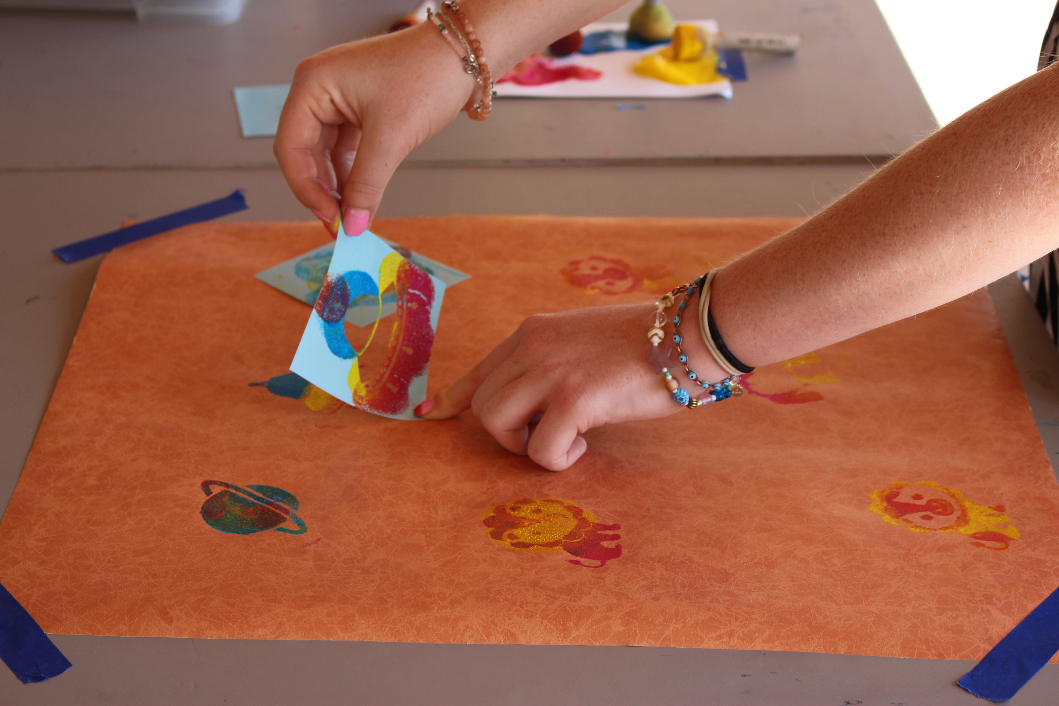 Peignons une fresque
