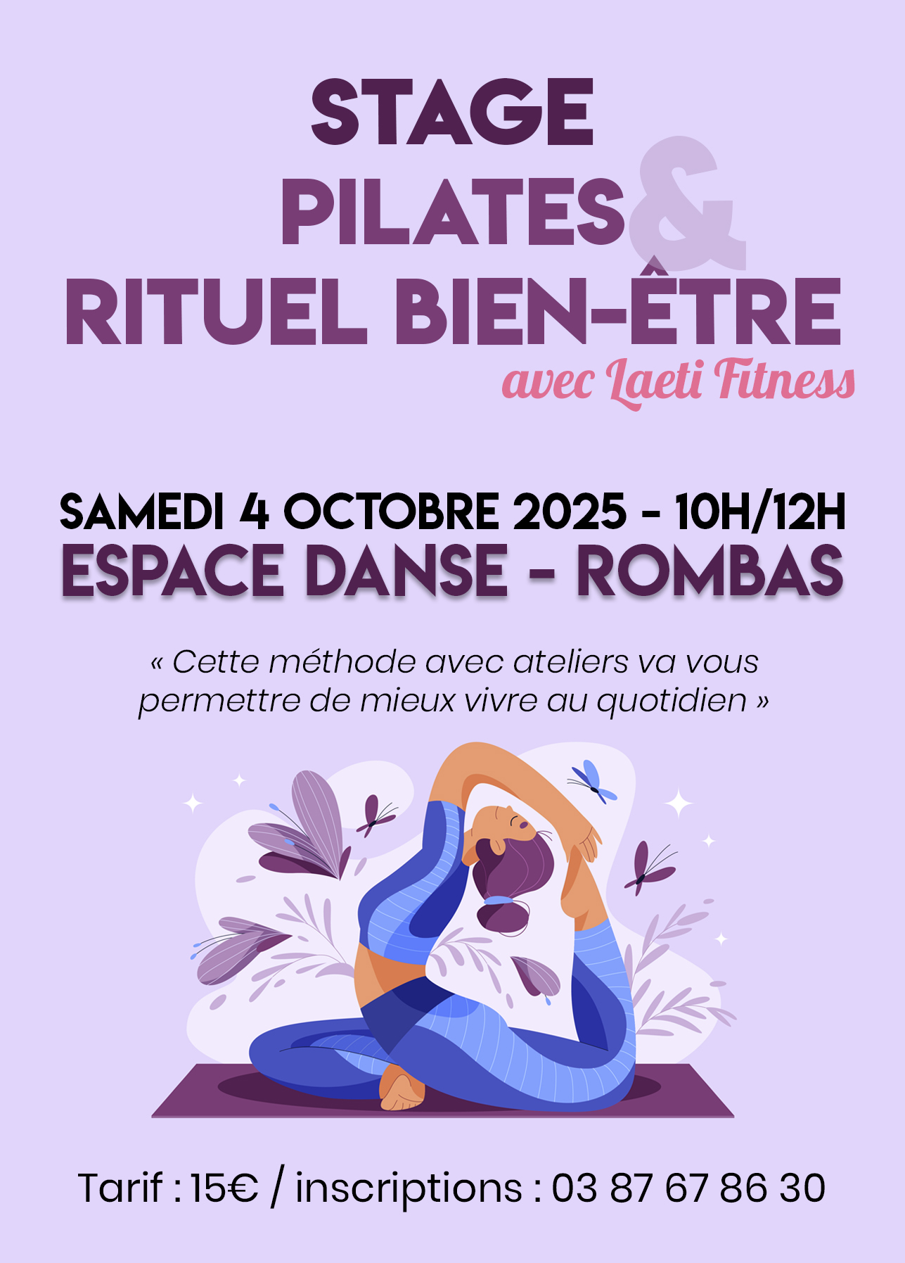 Stage Bien-Etre et Pilates