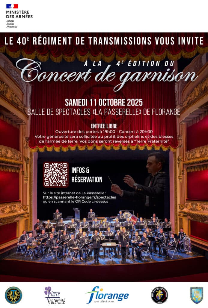 Concert de garnison du 40e RT
