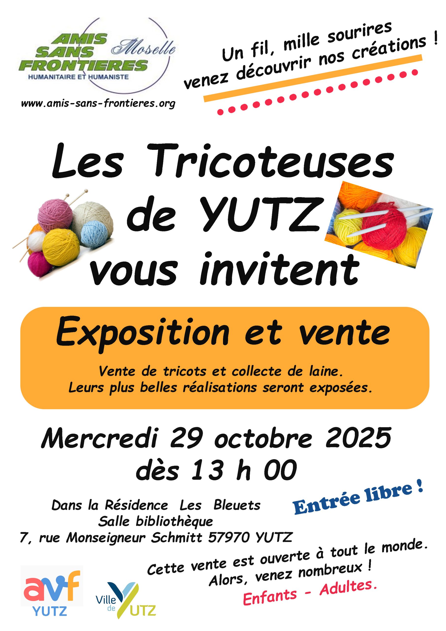 Journée portes ouvertes des Mamies tricoteuses