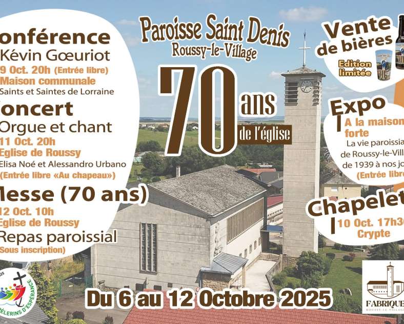 Exposition - La vie paroissiale de Roussy-le-Village de 1939 à nos jours