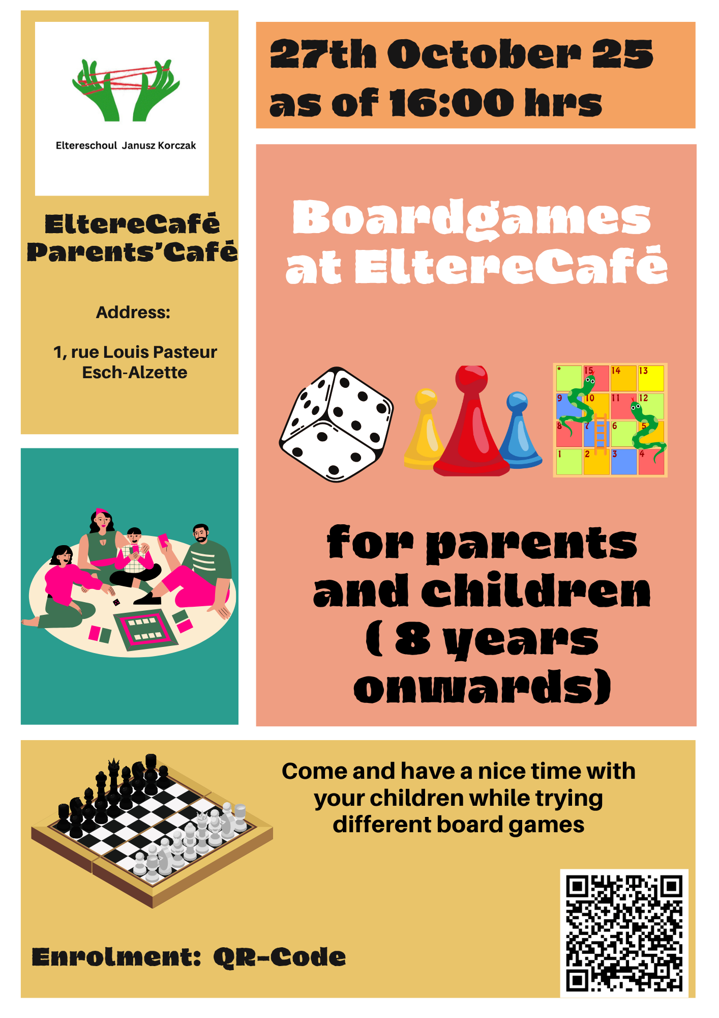 Board games at EltereCafé