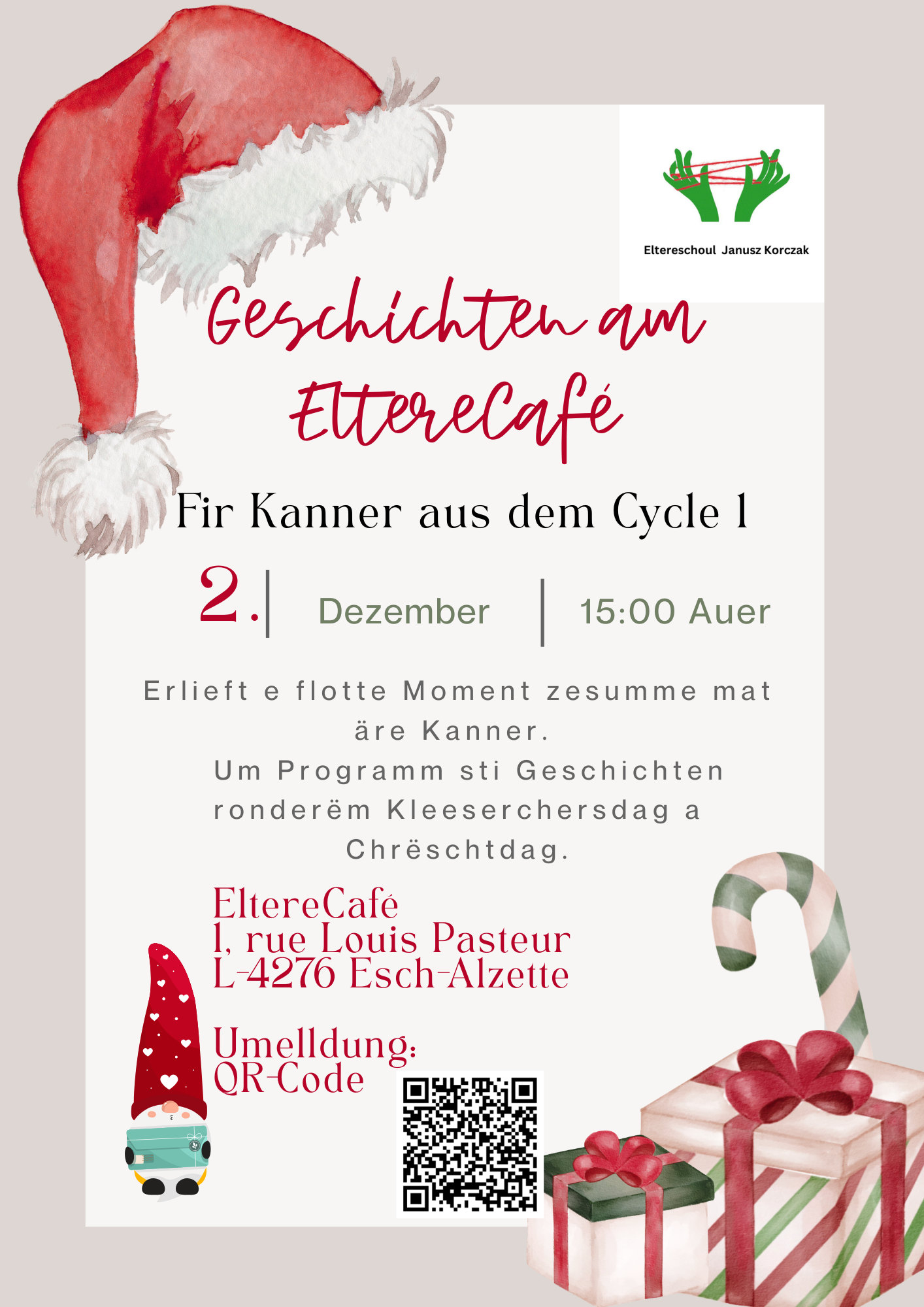 Histoires au Café des Parents