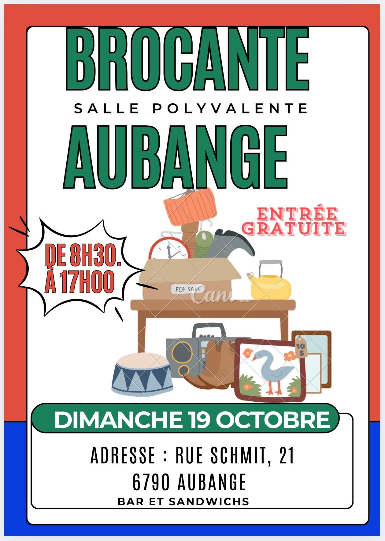 Brocante à Aubange