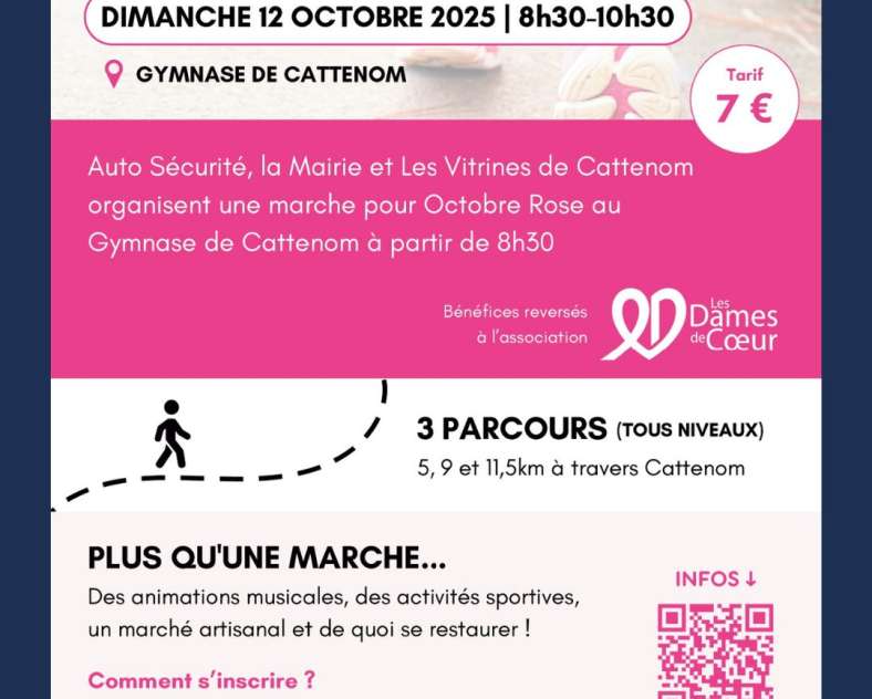 Marche pour Octobre Rose