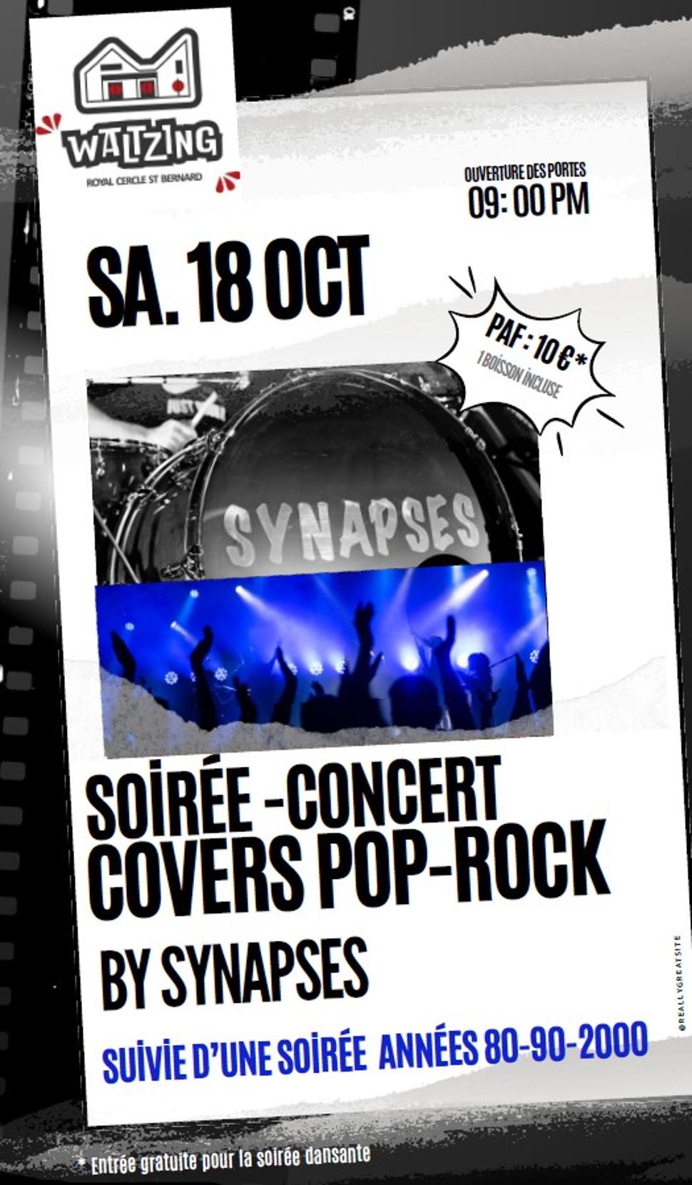 Concert « Synapses » et soirée 80-90-2000