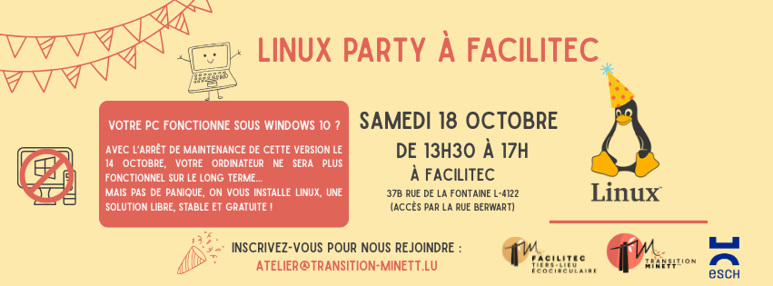 Linux party à Facilitec