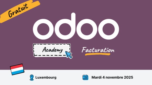 Odoo Academy Facturation - Luxembourg