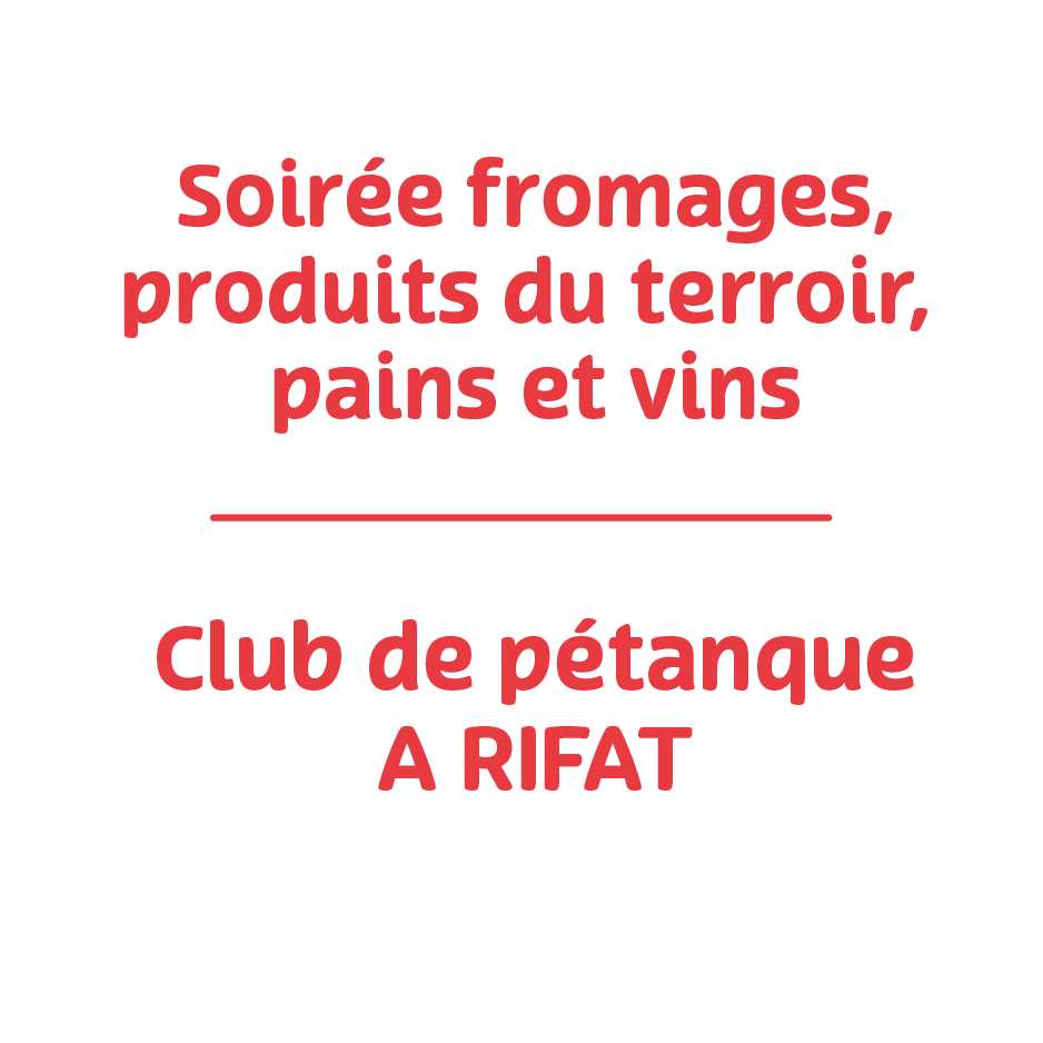 Soirée fromages