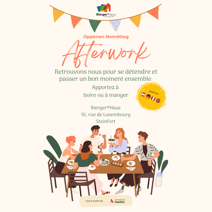 Après-midi ouverte - Afterwork