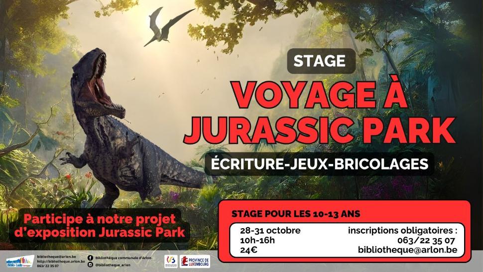 Children's Workshop 'Journey to Jurassic Park' | Writing, Games, Crafts