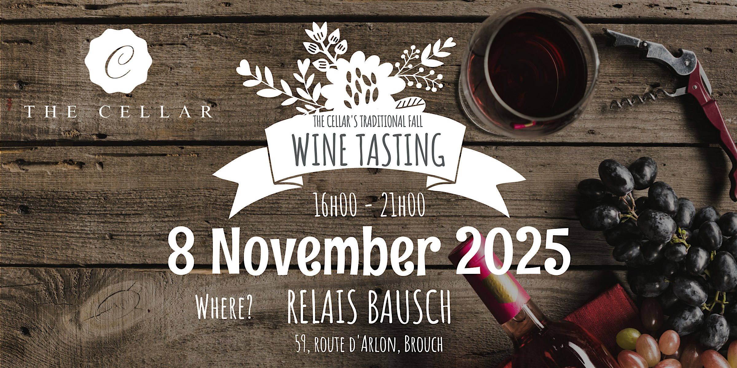 THE CELLAR's Traditional Fall Wine Tasting