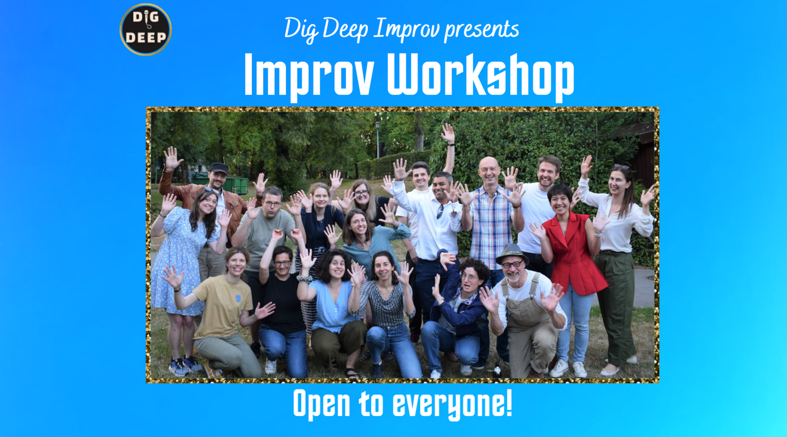 Improv Taster Workshop: open to everyone