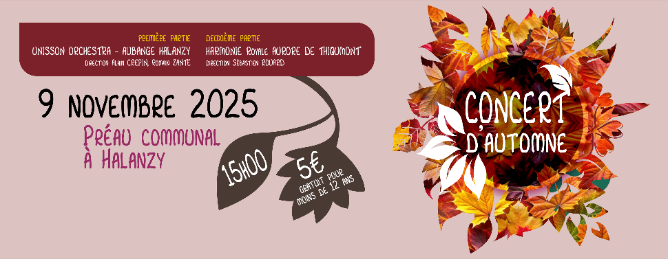 Autumn Concert in Halanzy