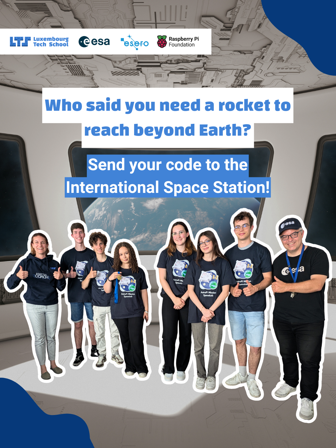 Défi Astro Pi : Envoyez votre code à la Station Spatiale Internationale !