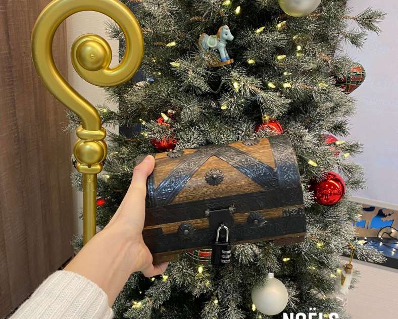 Theodon à la recherche de Saint-Nicolas