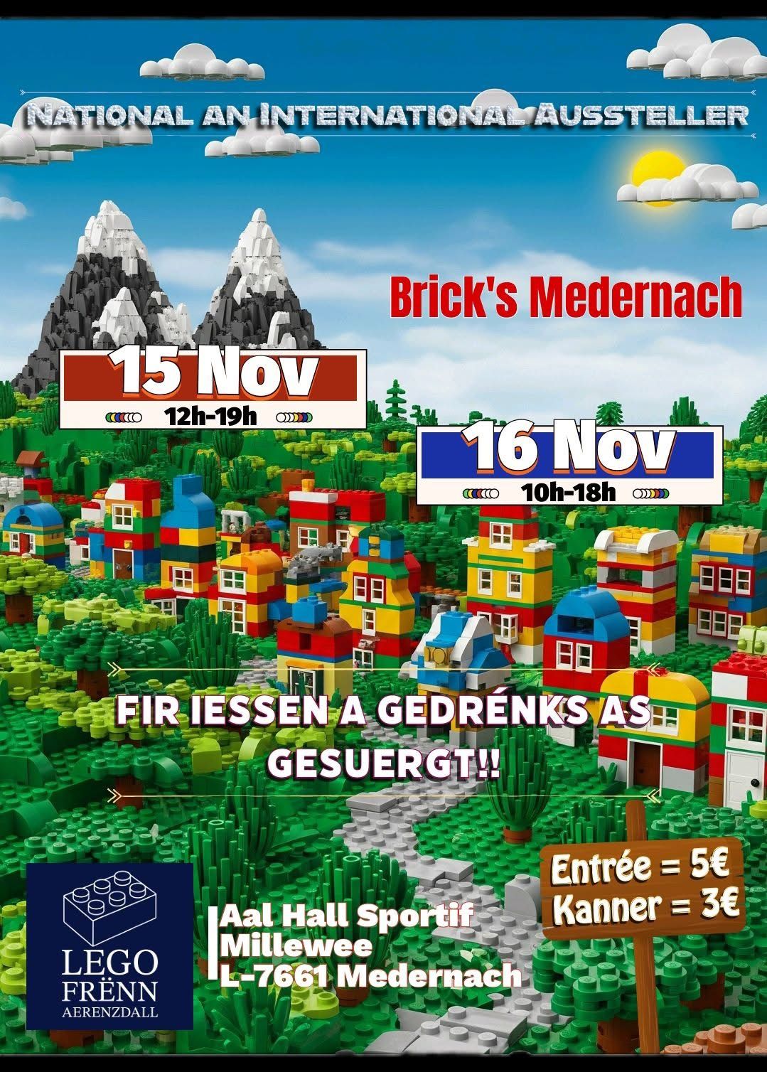 Lego Brick Days in Medernach