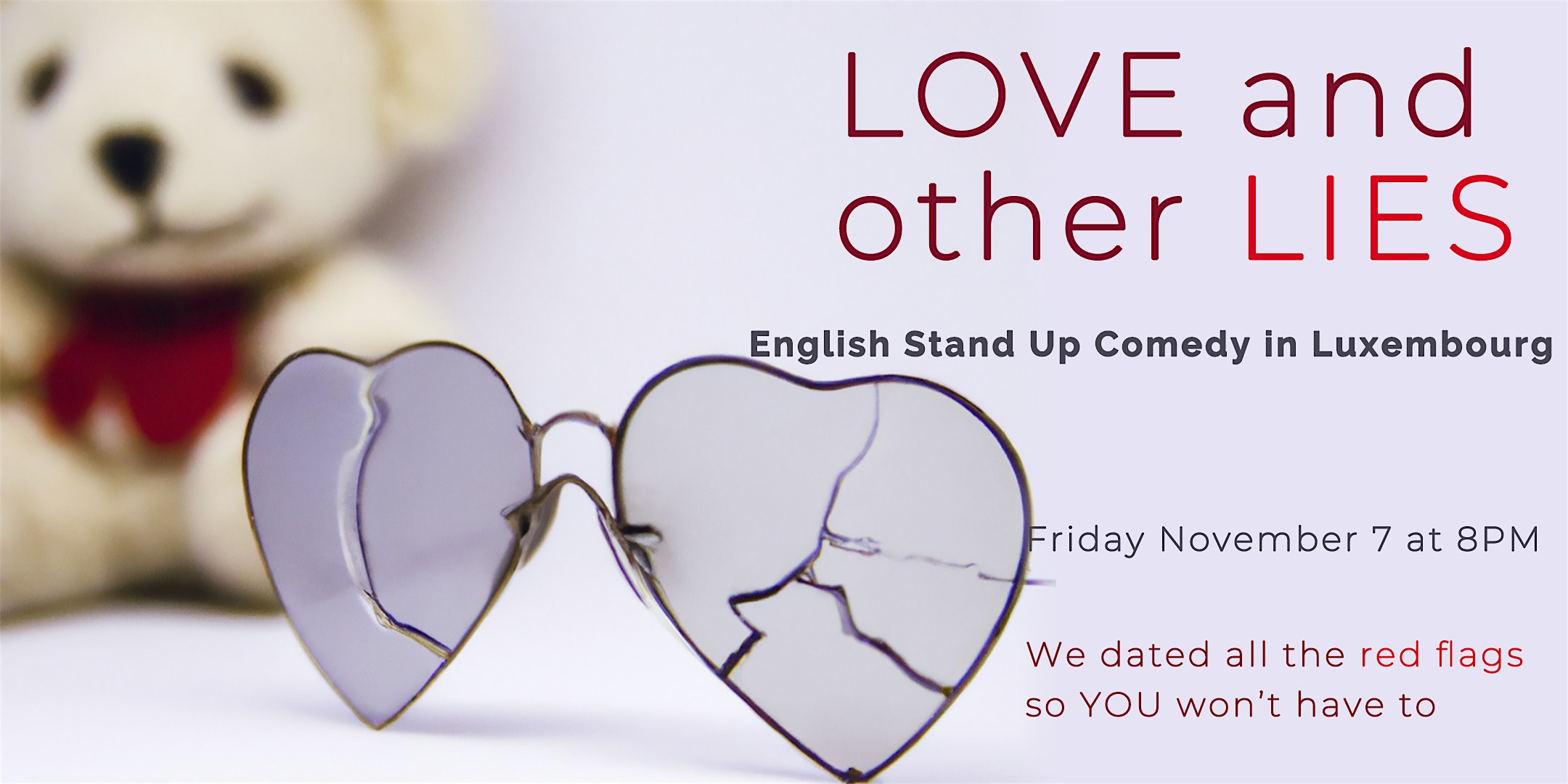 Love and Other Lies: An English Stand-Up Comedy Show on Dating - Luxembourg