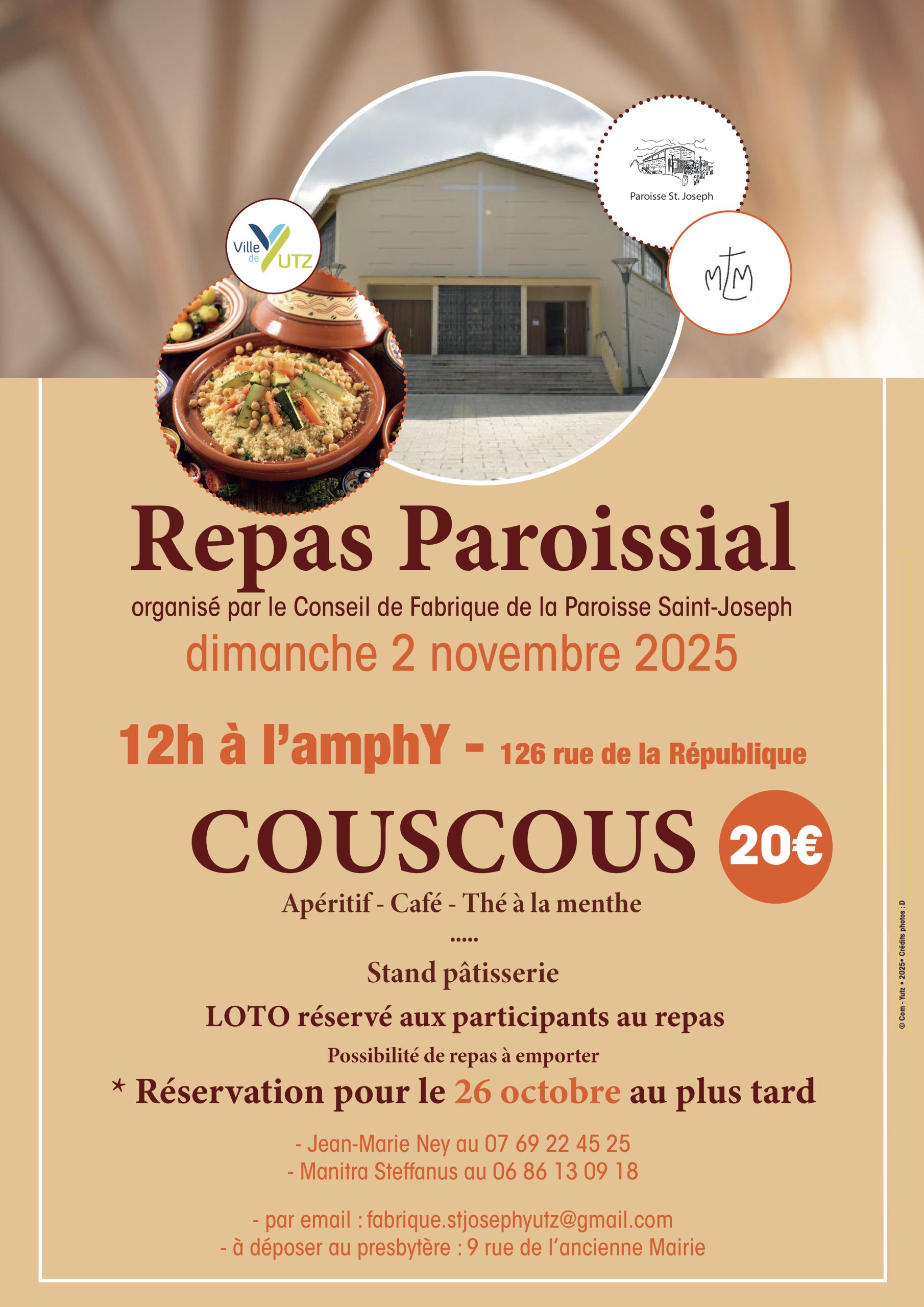 Couscous de la Paroisse Saint-Joseph