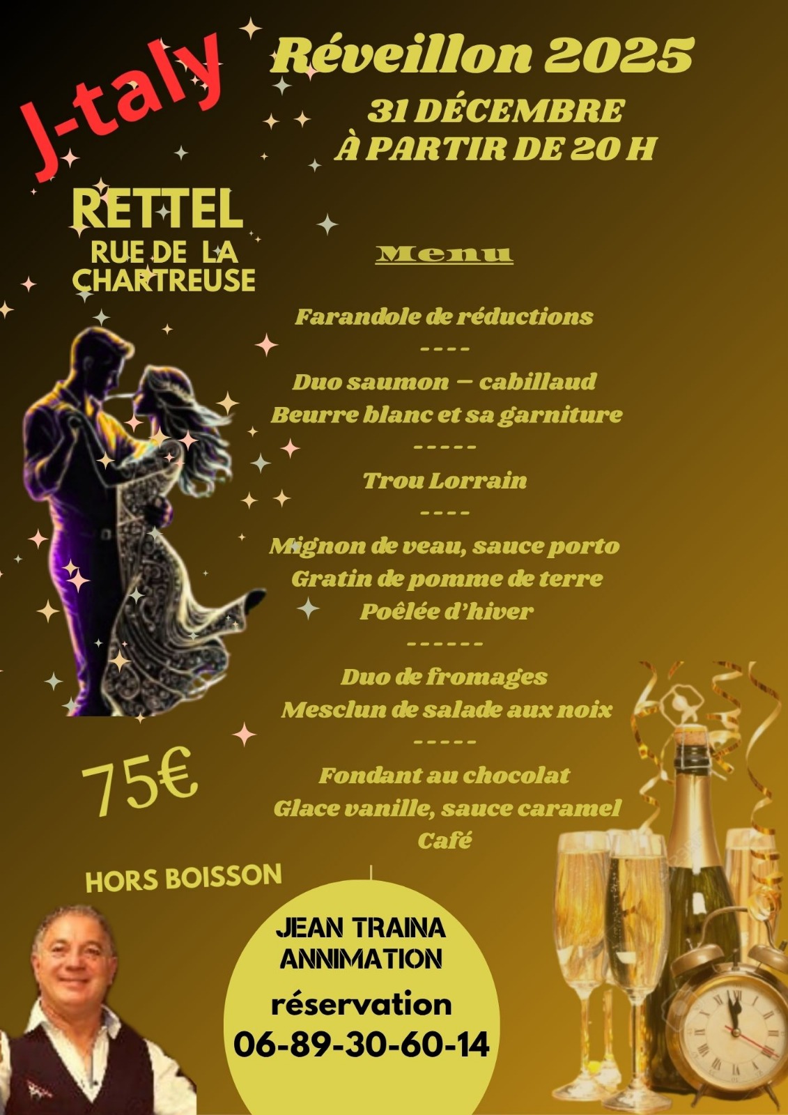 Soirée Réveillon Saint-Sylvestre