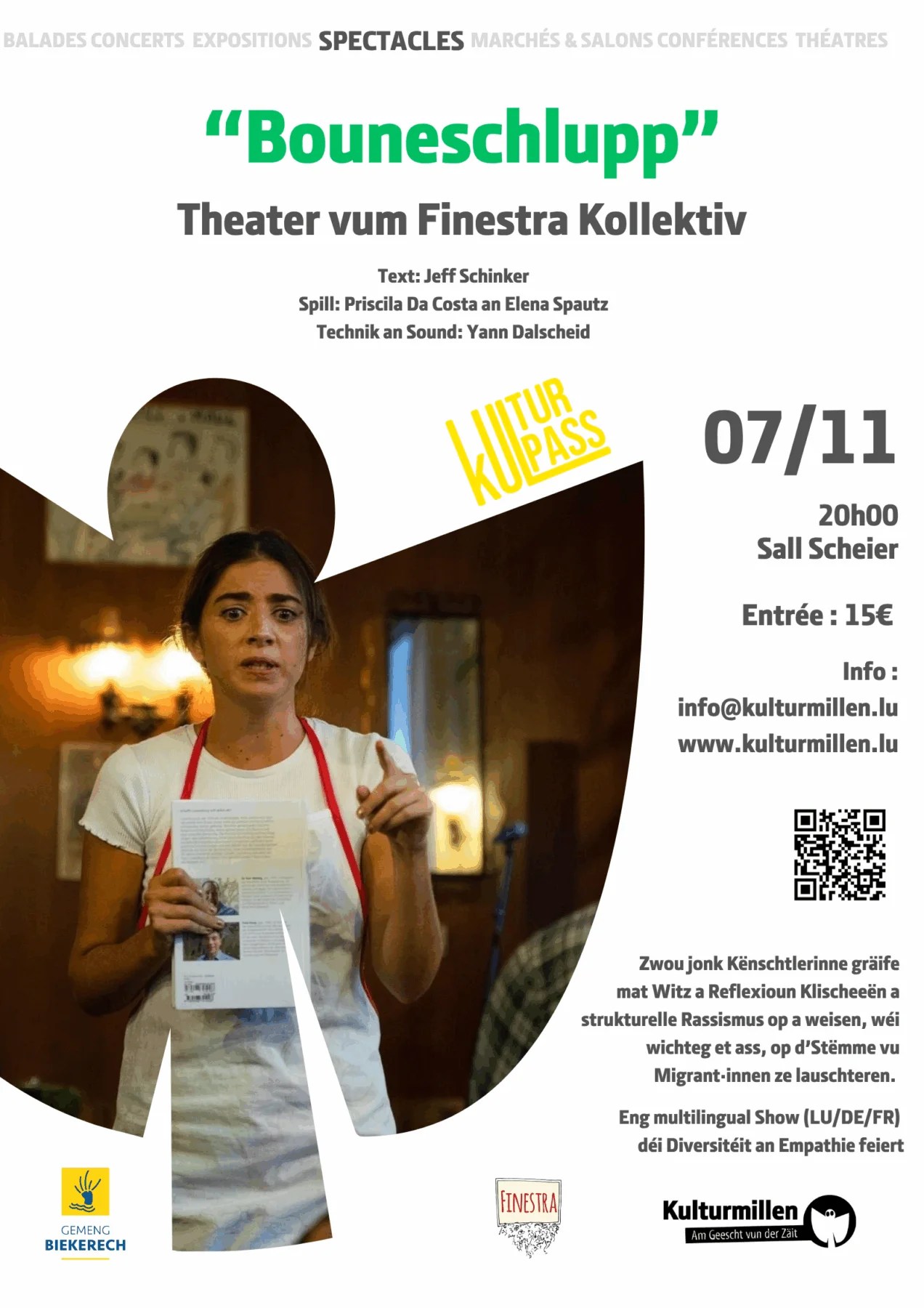 « Bouneschlupp » - Theater by Finestra Kollektiv