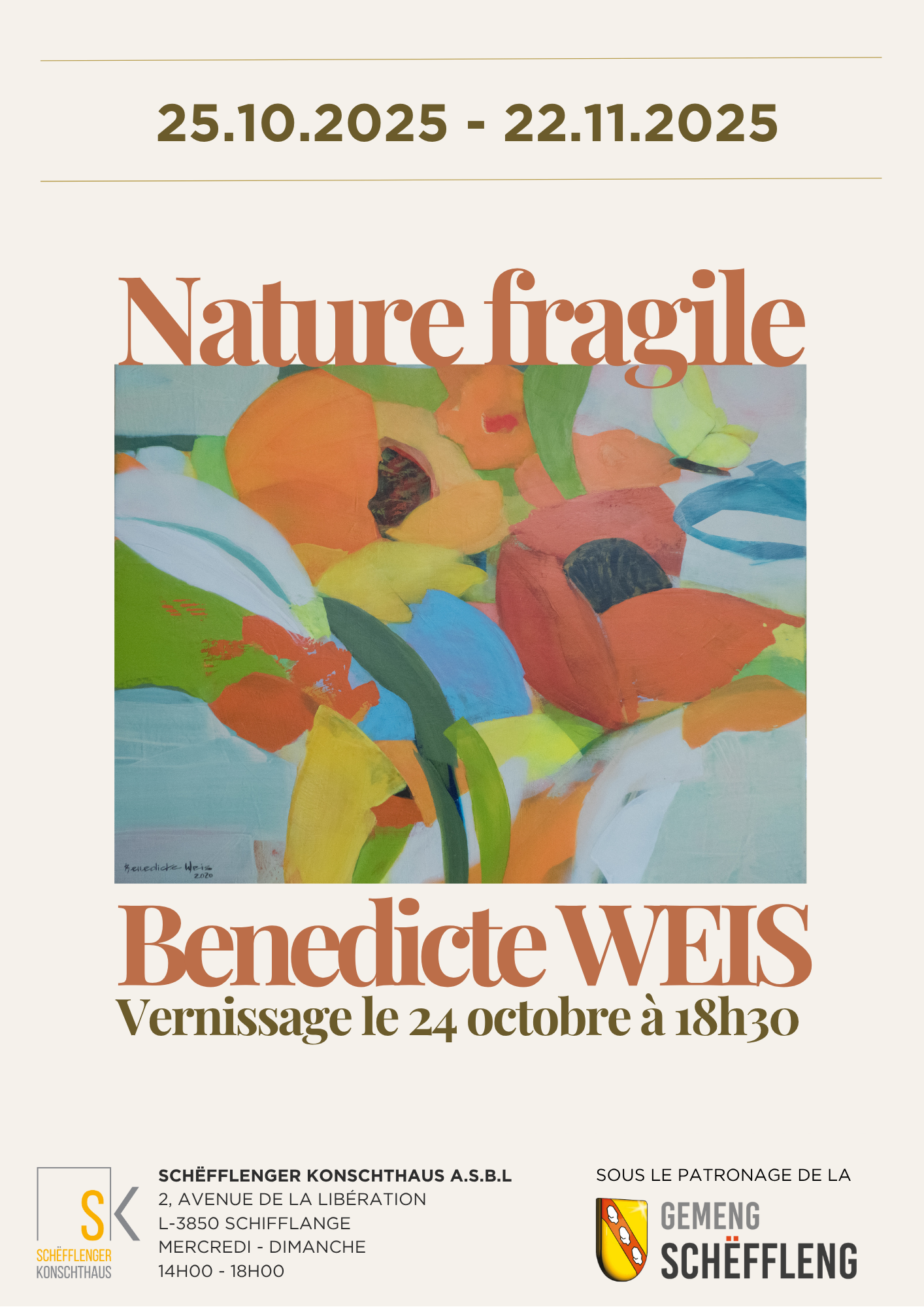 Nature fragile - Benedicte WEIS