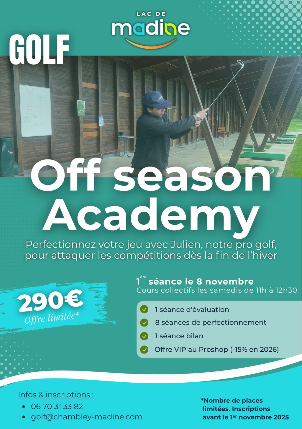 Golf Workshop: Off Season Academy