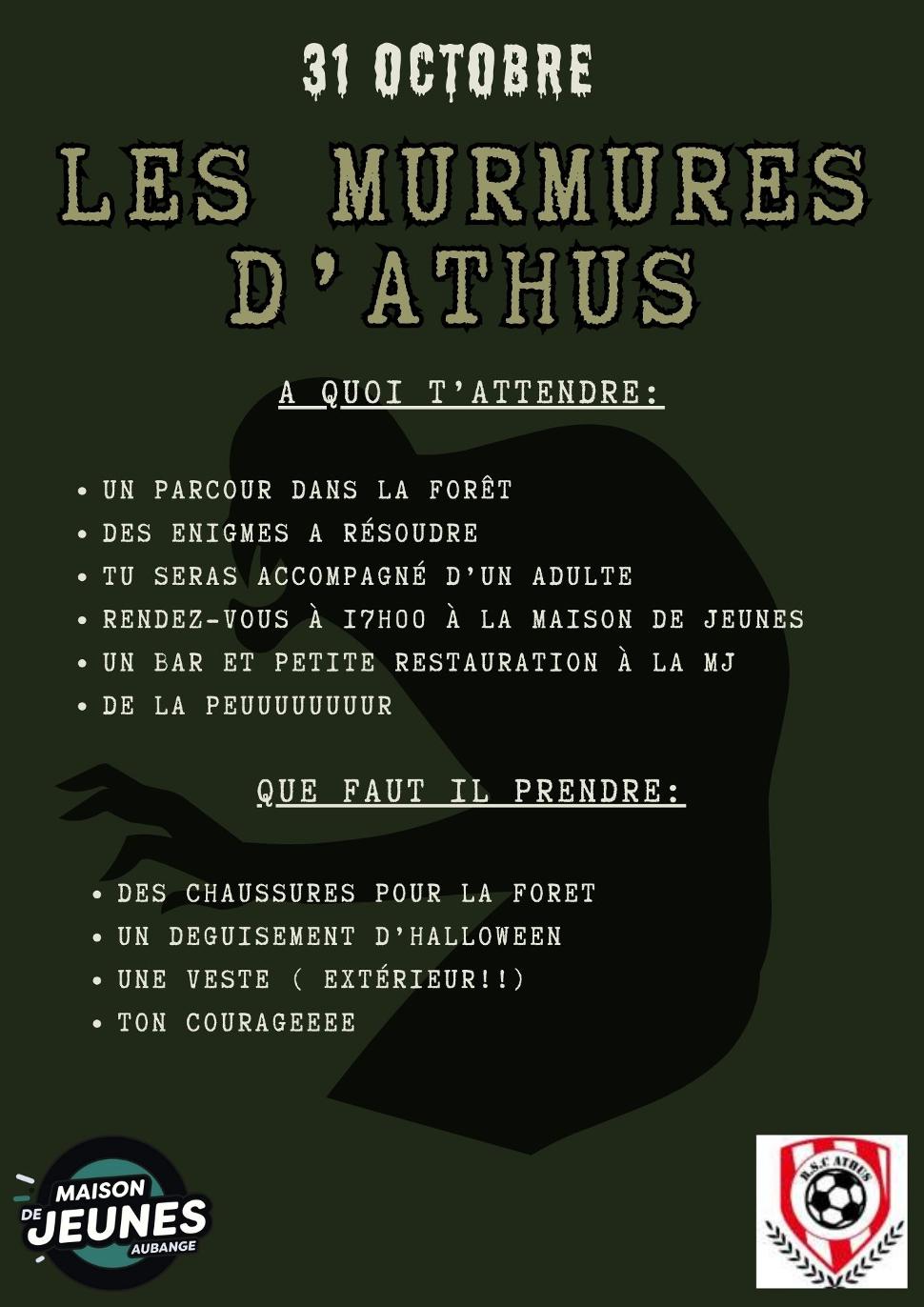 Halloween Evening "The Whispers of Athus"