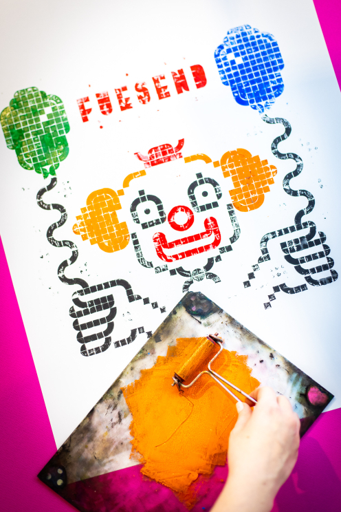 Créer des impressions Lego pour le carnaval