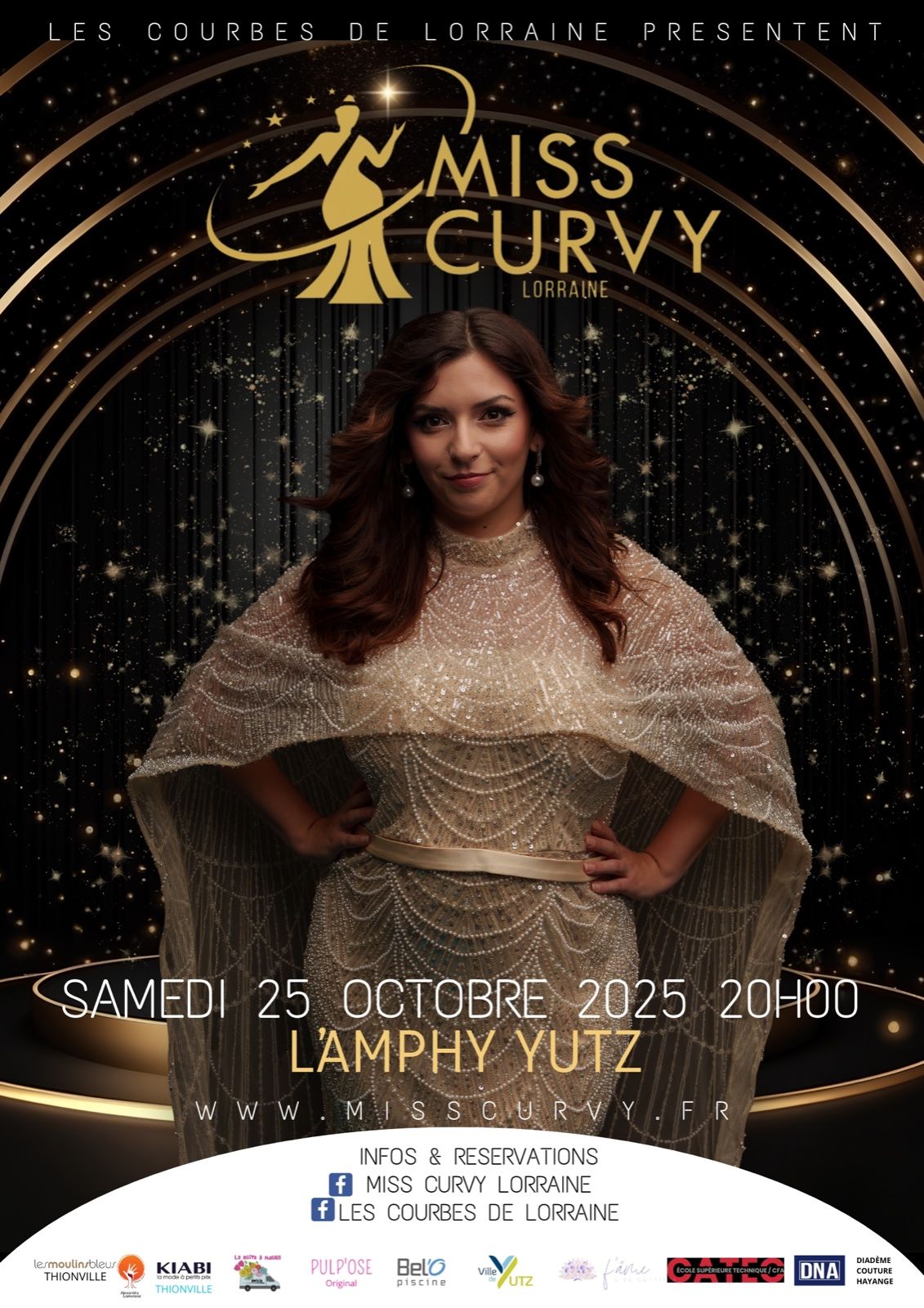 Les Courbes de Lorraine : Élection de Miss Curvy
